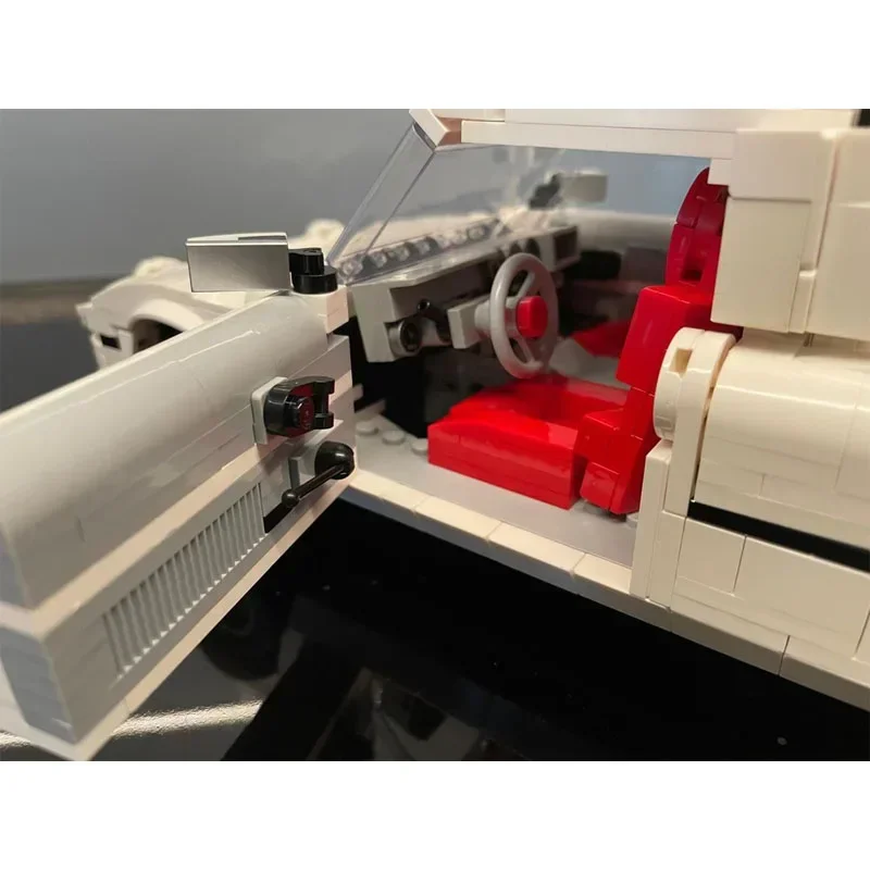 _ Классический Новый суперкар RS200 строительные блоки модель 1081 детали для