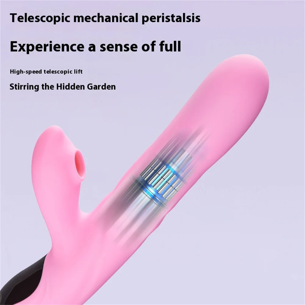 Секс-игрушка стимуляция сосания клитора телескопический вибратор для точки G