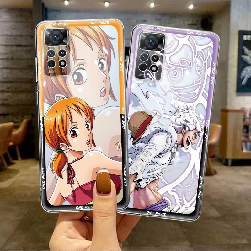 

Casing For Xiaomi Redmi 12C 10C 9C 9A 9 9T K40 Pro Redmi9 Funda Case One Piece Luffy Manga