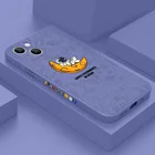 Мультяшный чехол для iPhone 13 12 11 Pro Max 11 XS X XR 8 7 Plus SE 2020 противоударный астронавт силиконовый мягкий бампер задняя крышка