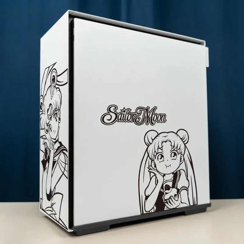 Наклейки для компьютера шасси Мультяшные Декоративные наклейки ATX Mid Tower чехол ПК