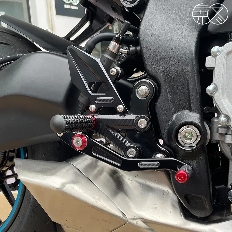 

Для CFMOTO 675SRR 675SS 675SR-R 675 SS 675 SRR мотоцикла с ЧПУ, регулируемая подножка, гоночная передняя педаль, аксессуары