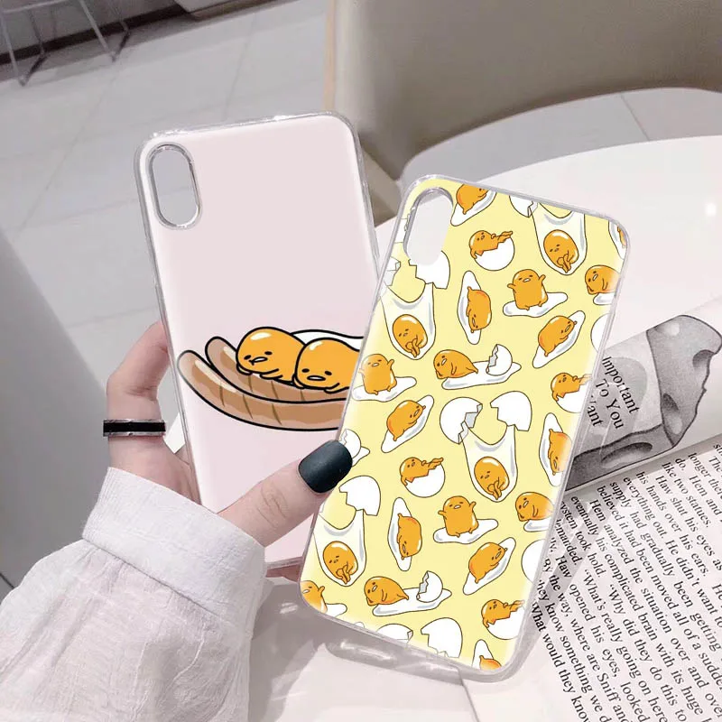 B-8 Gudetama TPU чехол для Tecno Camon 15 16 17 18 19 Pro Premier 17P 18i 18T 18P POP 4 5 LTE 3 Pova 2 Neo