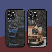 sports car jdm drift phone case hard leather case for iphone 11 12 13 mini pro max 8 7 plus se 2020 x xr xs coque