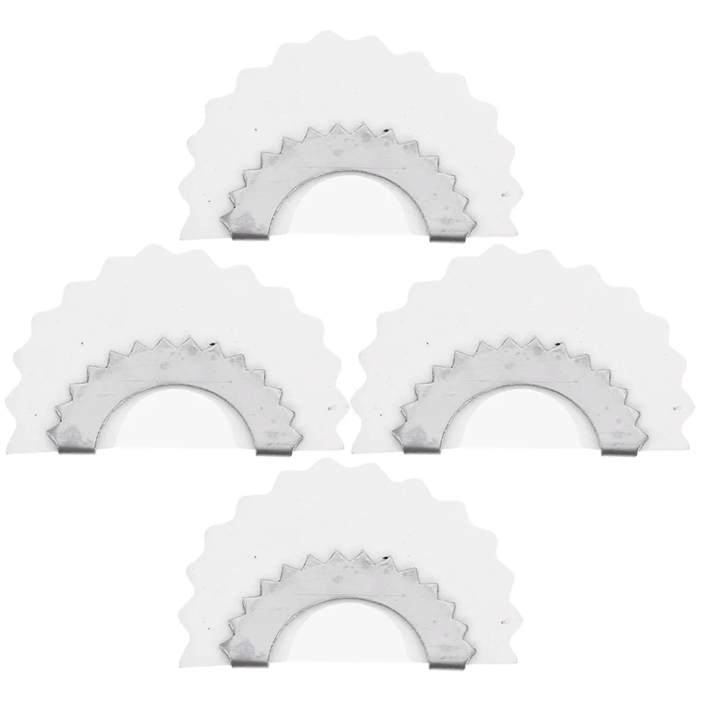 

4 Pcs Whistle The Wind Birthday Noisemakers Aldult Friend Fun Bird Caller Tongue Metal Amigo