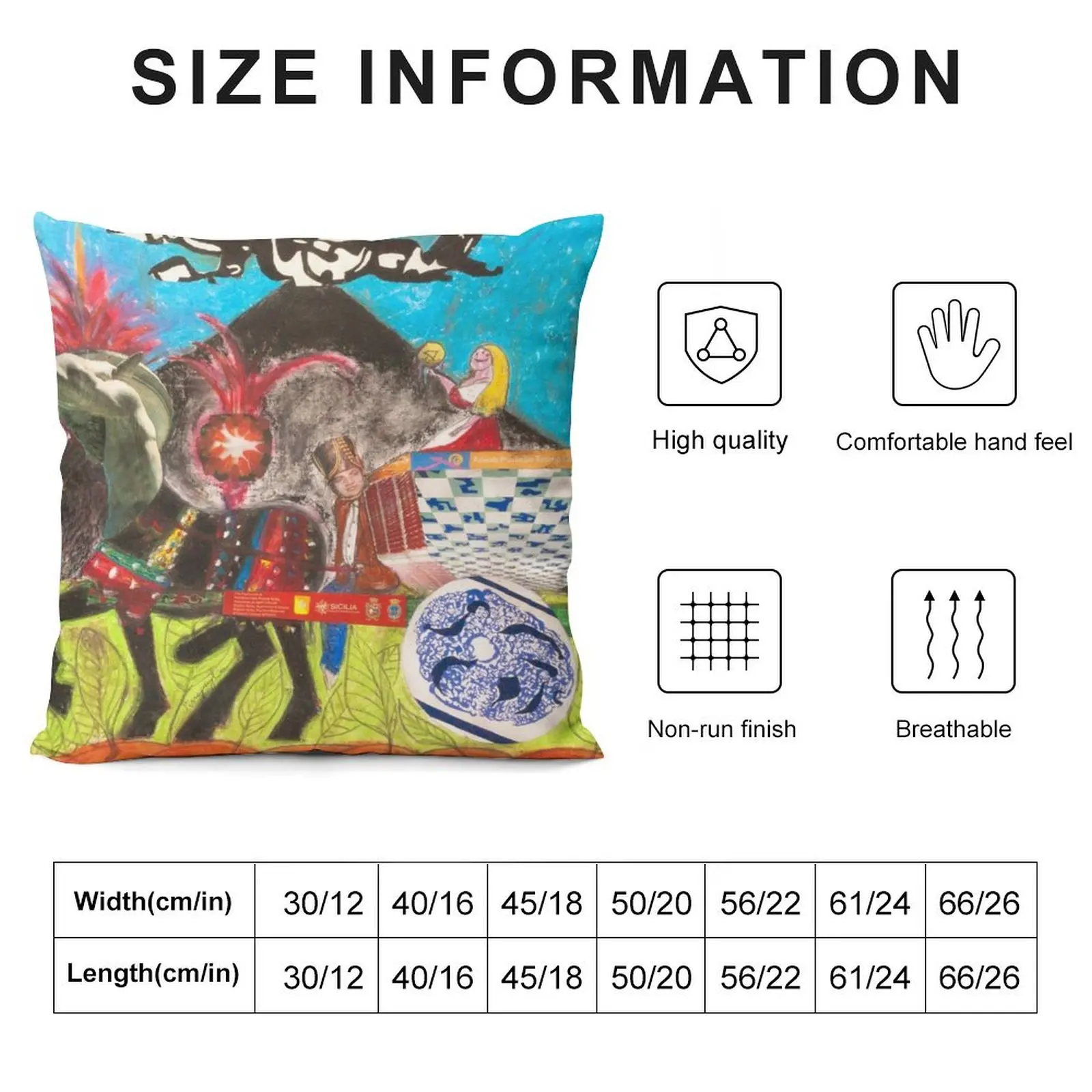 Подушка Il carretto siciliano lɾtna e декоративная подушка