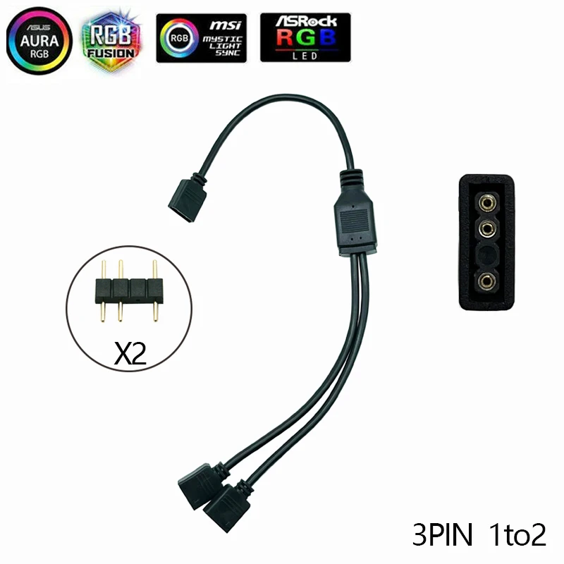 

RGB светодиодная лента YSRSAI для ASUS Aura и MSI Mystic Light Sync