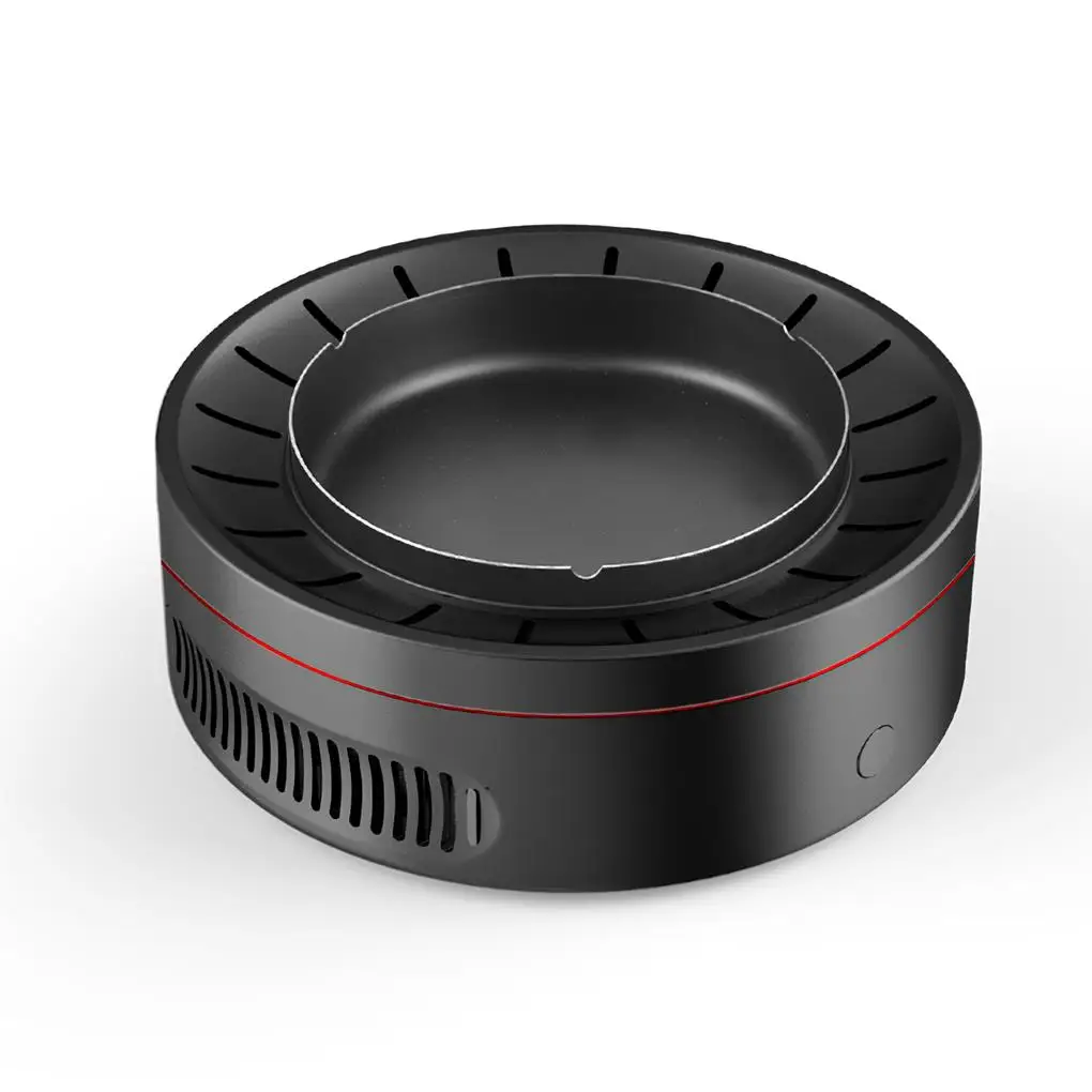 

Air Purifier Ashtray Filter Accessories Home Restaurant 300mAh Cigarette Holder Smokeless Ashtrays Box for Workplace Bar Using