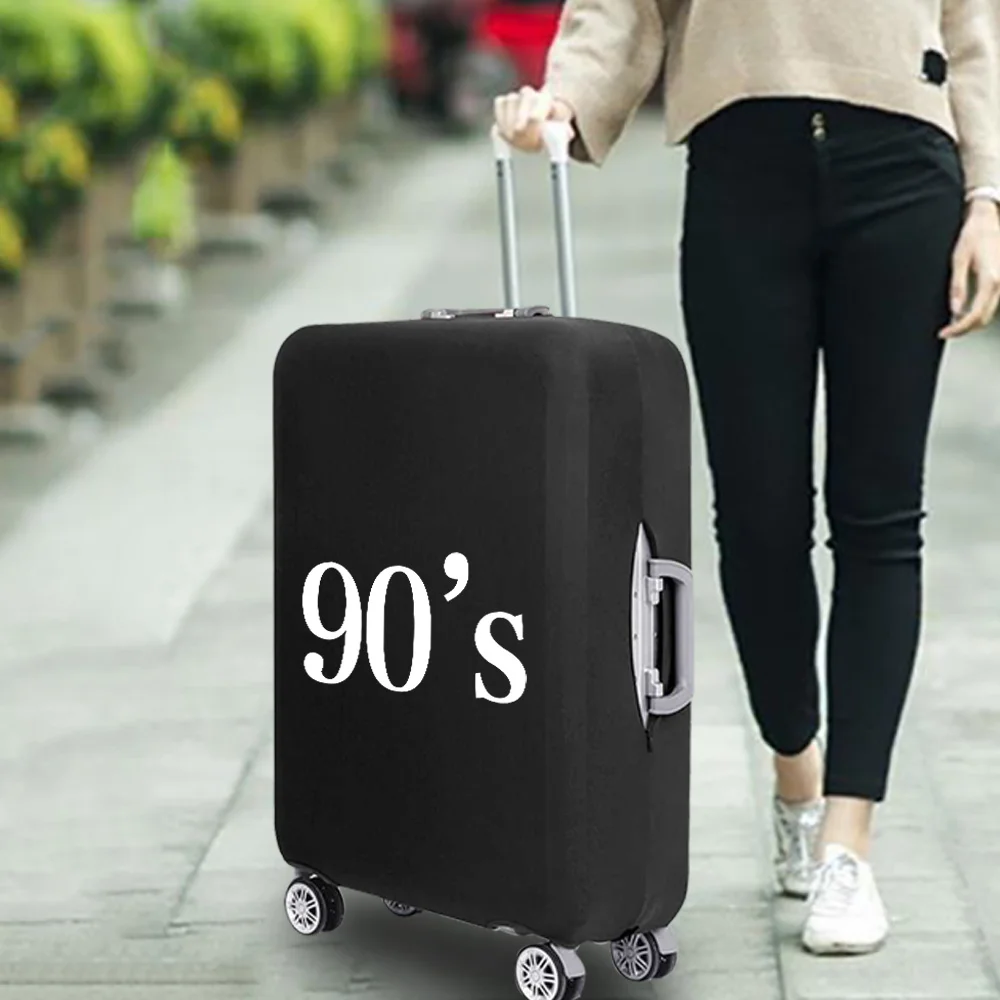 Fashion Luggage Protective Cover for 18-32 Inch Fashion Years Serie Print Suitcase Elastic Dust Cover Trolley Travel Accessories