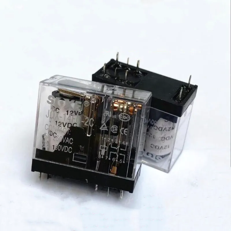 

Новинка JQX-14FC-2C JQX 14FC 2C JQX14FC2C 12VDC DC12V 12В реле 5A 8PIN