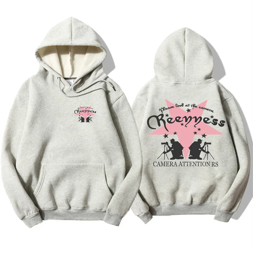 Мужская толстовка с капюшоном в стиле хип-хоп свитшот японской камерой и принтом