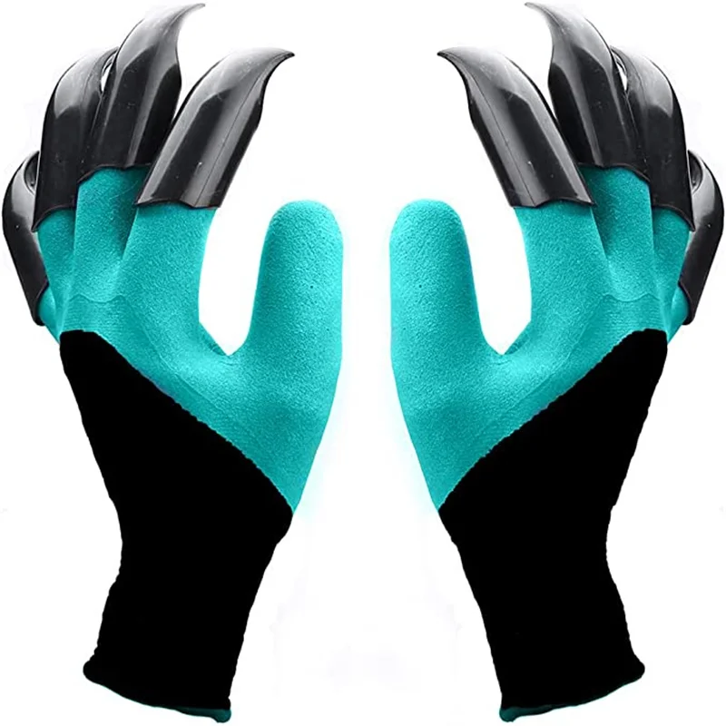 

Gardening Digging Permeable Gloves Gloves With Durable Prick-proof Labor Latex Waterproof Planting Claws Protective Home Gloves