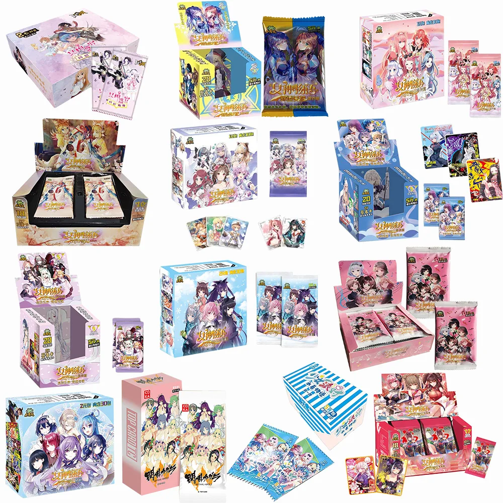 

Goddess Story Cards Classic Anime Kamado Nezuko Kids Birthday Gift Game Girls Collection Card Table Toys