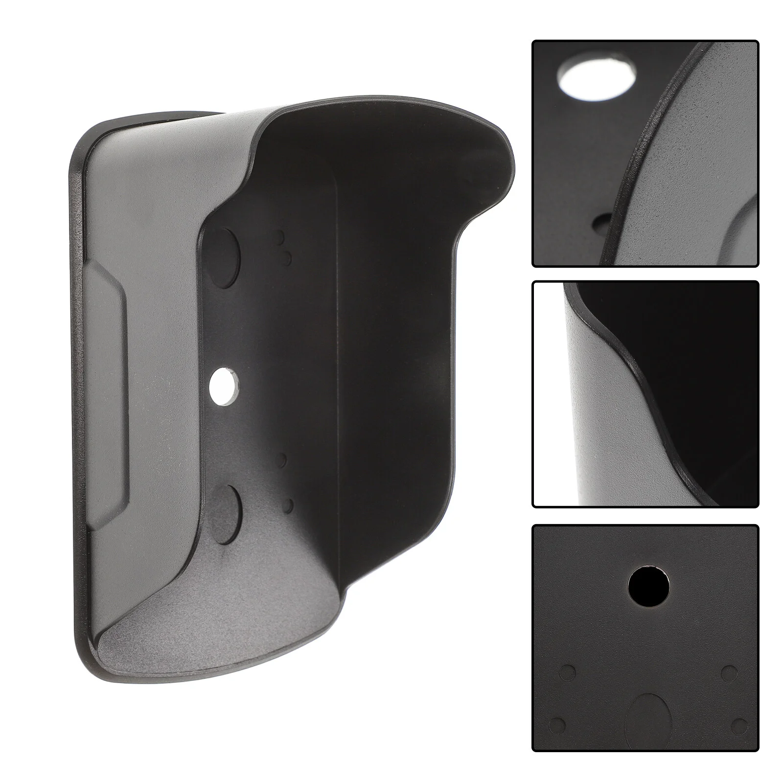 Ring Wifi Ring Wired Video Doorbell Waterproof Rain Protective 17X10.5CM Shell Chime Black Plastic Outdoor
