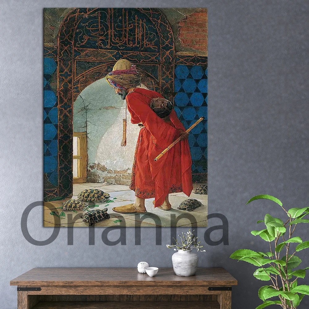 Домашний декор постеры с Hd-печатью знаменитый турецкий стиль винтажное