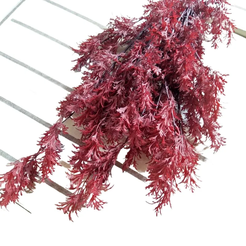 106 см мини-трава висит искусственное растение украшение стены фон ротанга