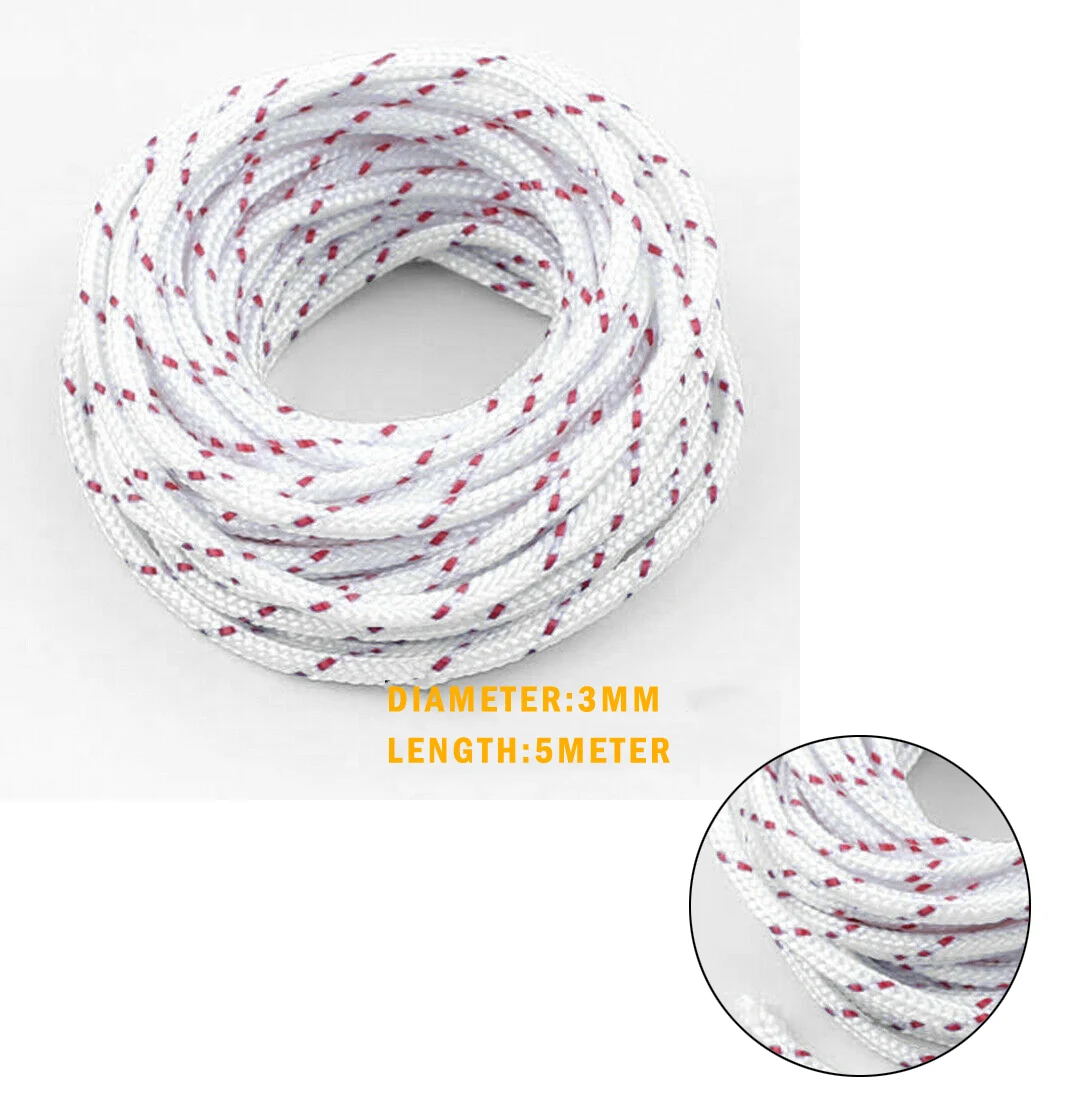 

5mm Diameter Recoil Starter Rope Pull Cord For Stihl MS170 018 019T 021 023 FR350 FR450 BG FC FH FR FS HL HT KM KW MS Chainsaw