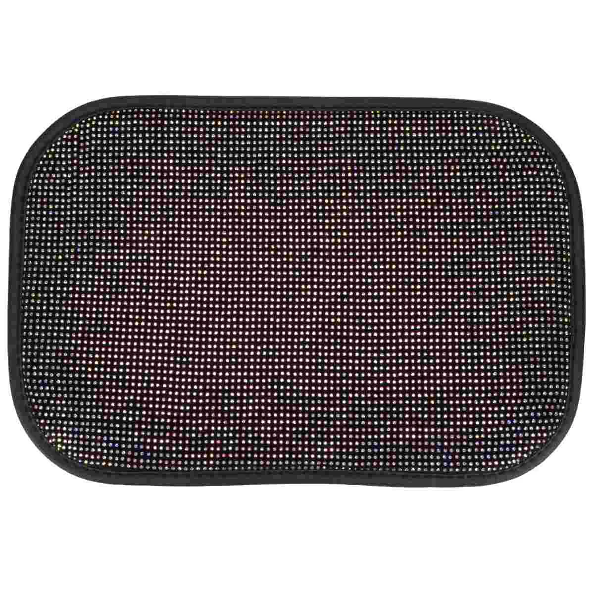 

Crystal Rhinestone Armrest Cushion Car Decor Car Accessories Supplies