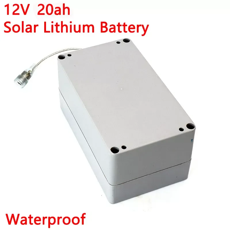 

2023New 12V 20ah solar street light lithium battery Solar Monitoring batteries camera monitoring 12.6V 20000mAh battery pack wat