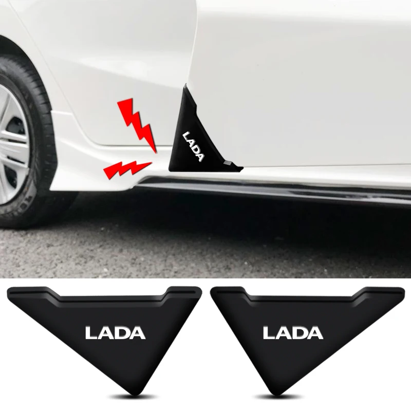 

2pcs Silicone Car Door Guard Edge Corner Protector Covers Anti-Collision For Lada Astra J H G Zafira B Corsa D Insignia A Meriva