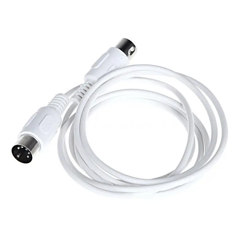 

5-контактный Удлинительный кабель средней длины с разъемом типа «Папа-папа», 3 м/9,8 Фута, белый