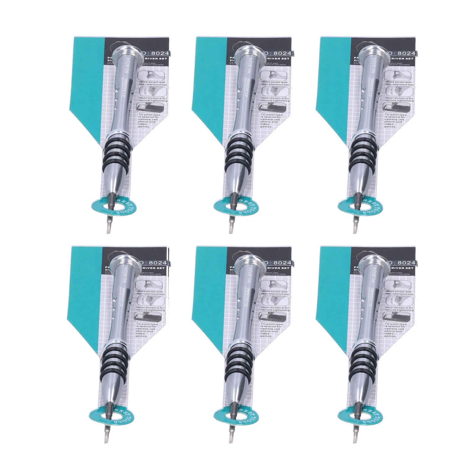 Набор инструментов для ремонта отверток из 6 шт. Для разборки электронных