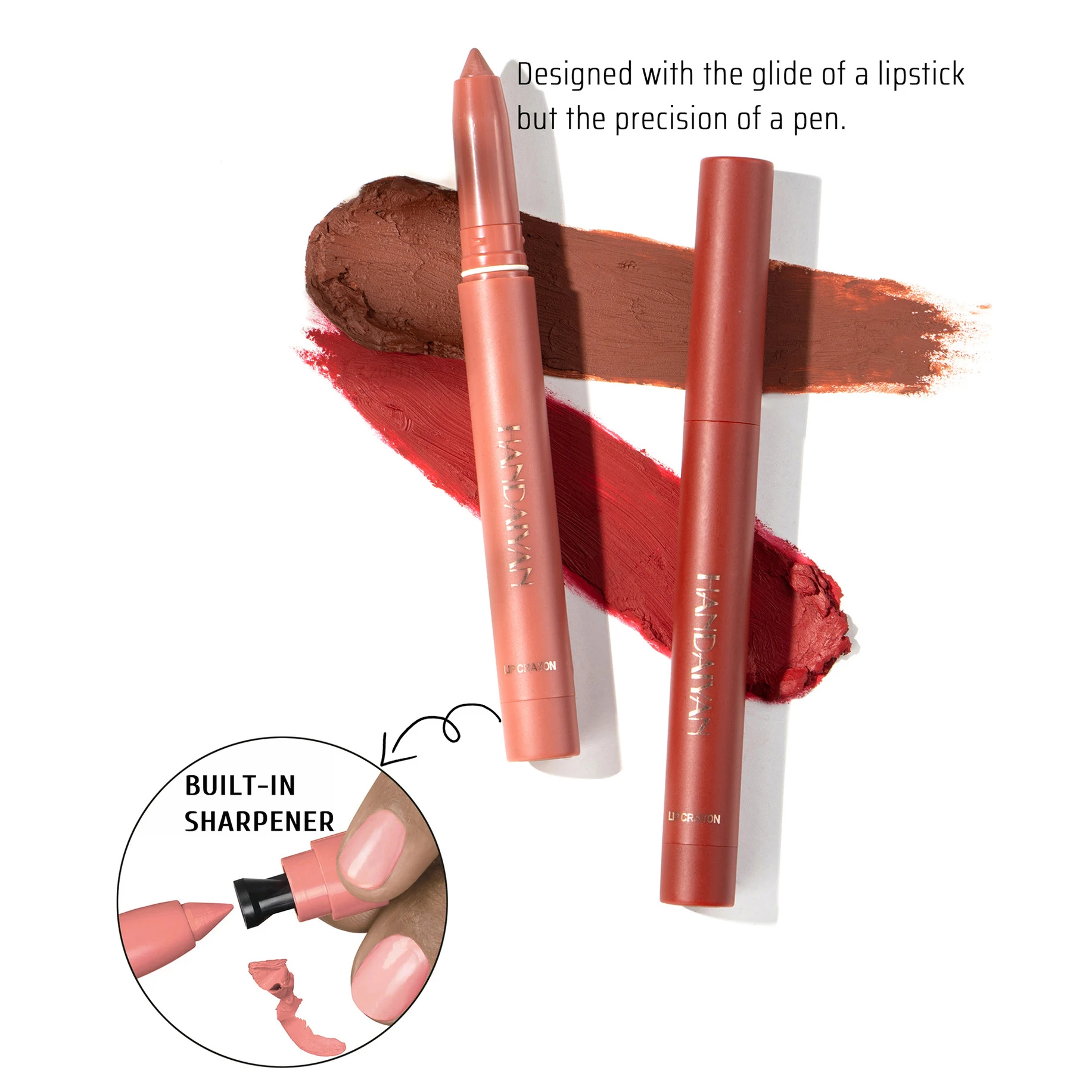 Матовая губная помада 12 цветов карандаш для губ подводка телесного цвета