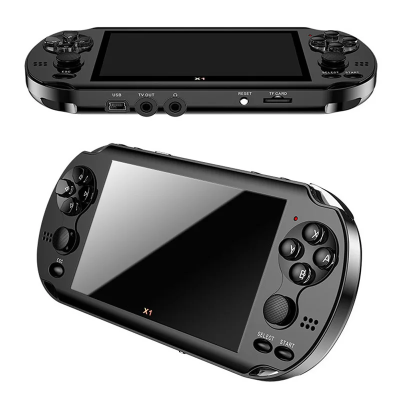

X1 Game Console For PSP 4.3-inch Game Console Nostalgic Classic Dual-Shake Game Console 8G Built-in 10,000 Games 8/16/32/64 Bit