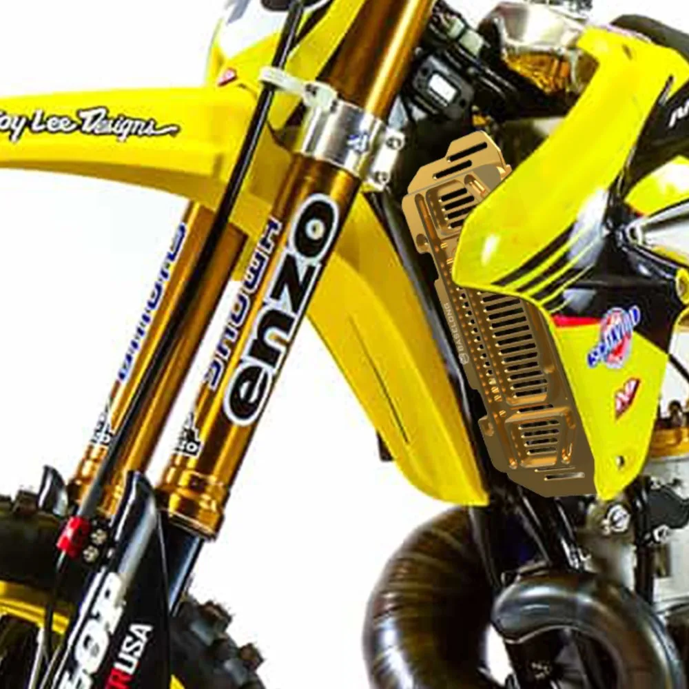 Защитная крышка радиатора для Suzuki DRZ400E DRZ400S DRZ400SM DRZ400 DRZ 400 E S SM RM250 RM125 RM 125 250 1996-2024