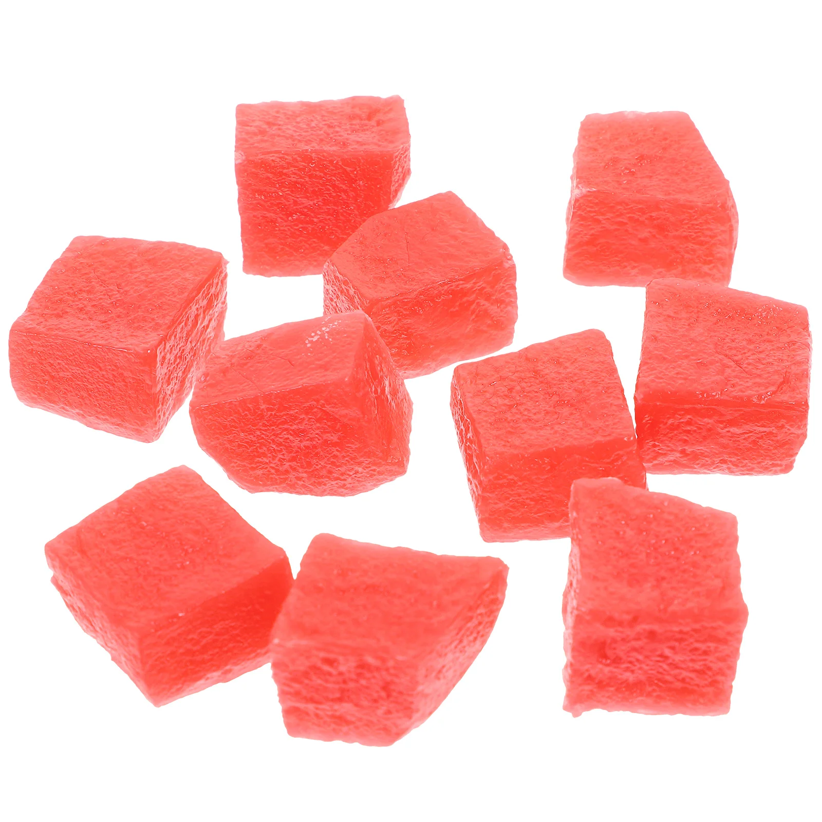 

10 шт. Изящные ломтики арбуза, орнамент, сцена, макет, имитация арбуза, Декор