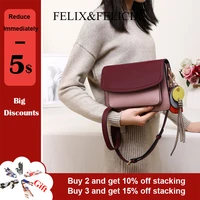 felixfelicia factory brand high quality genuine leather crossbody new bag women fashion shoulder designer luxury messenger bags