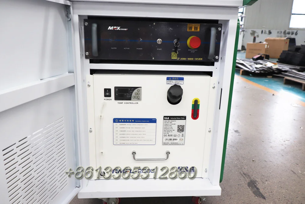 Maxcool 2 кВт непрерывный волоконный лазерный очиститель с лазером MAX мощностью для