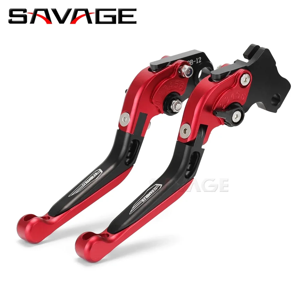 

Складной тормозной рычаг сцепления для DUCATI SCRAMBLER 400 800, значок, классический полный дроссель, аксессуары для мотоциклов, городской эндуро, руль