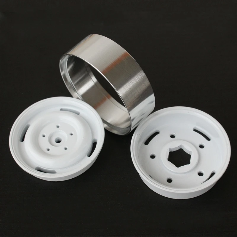 Колесные диски 4x1 9 дюйма в стиле ретро с Бусиной для 1/10 RC Rock Crawler Truck Land Cruiser LC80 Trail