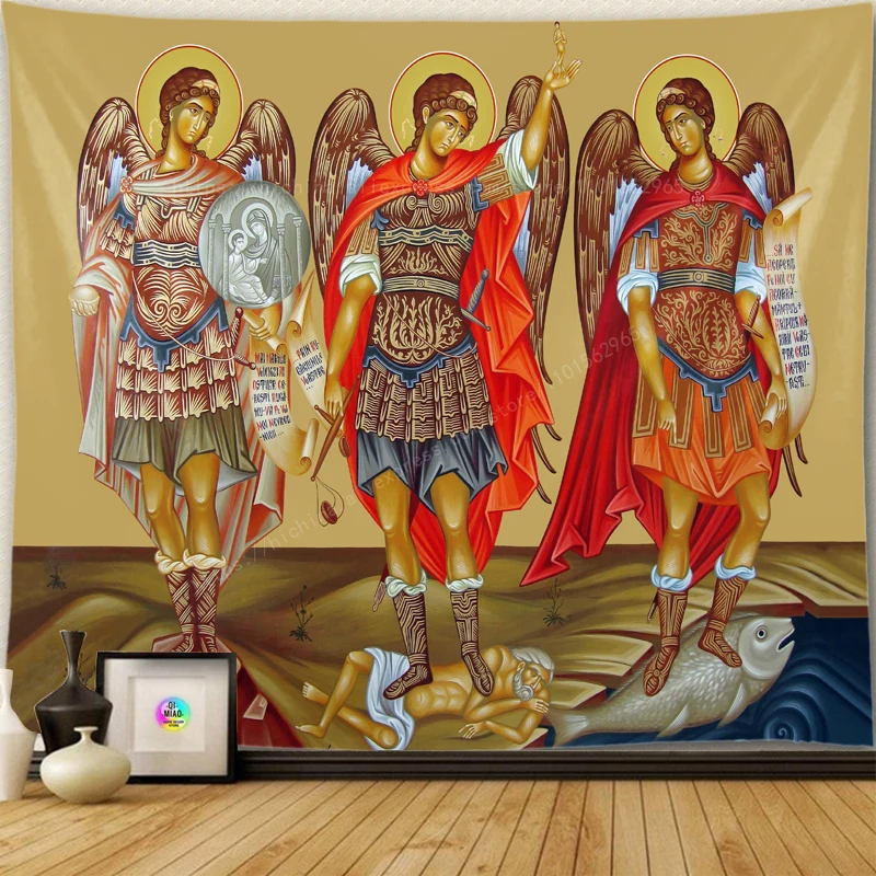 

Гобелен с изображением иконы Христа