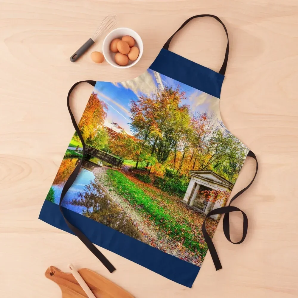 Фартук Hubbards Hills Louth Autumn Leaves Кухонные товары для дома Женские платья Товары и кухни