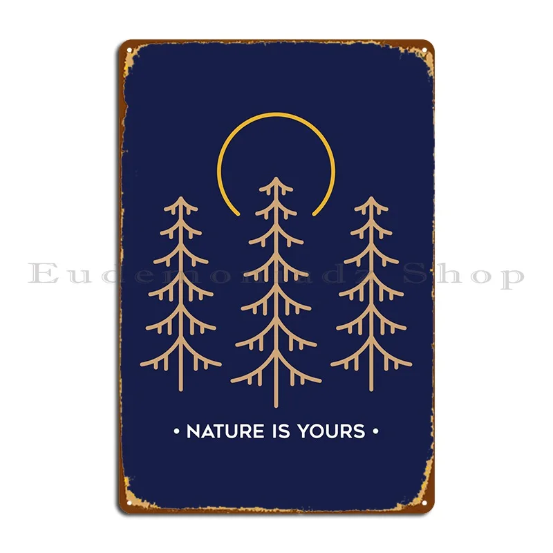 

Nature Is Your 2 металлическая Фотообои