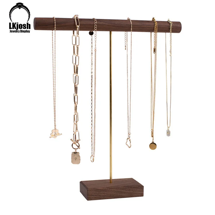 Роскошный Деревянный Массив ореха медный стержень высококачественный