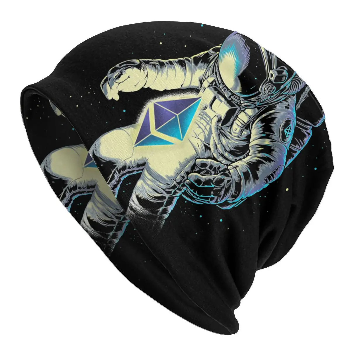 

Вязаная Шапка-бини для подростков, в стиле хип-хоп