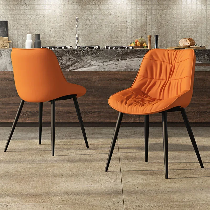 

Nordic Designer Chair Ergonomic Luxury Restaurant Mobile Accent Outdoor Dining Chair Balcony Chaises De Salon Furniture Sets