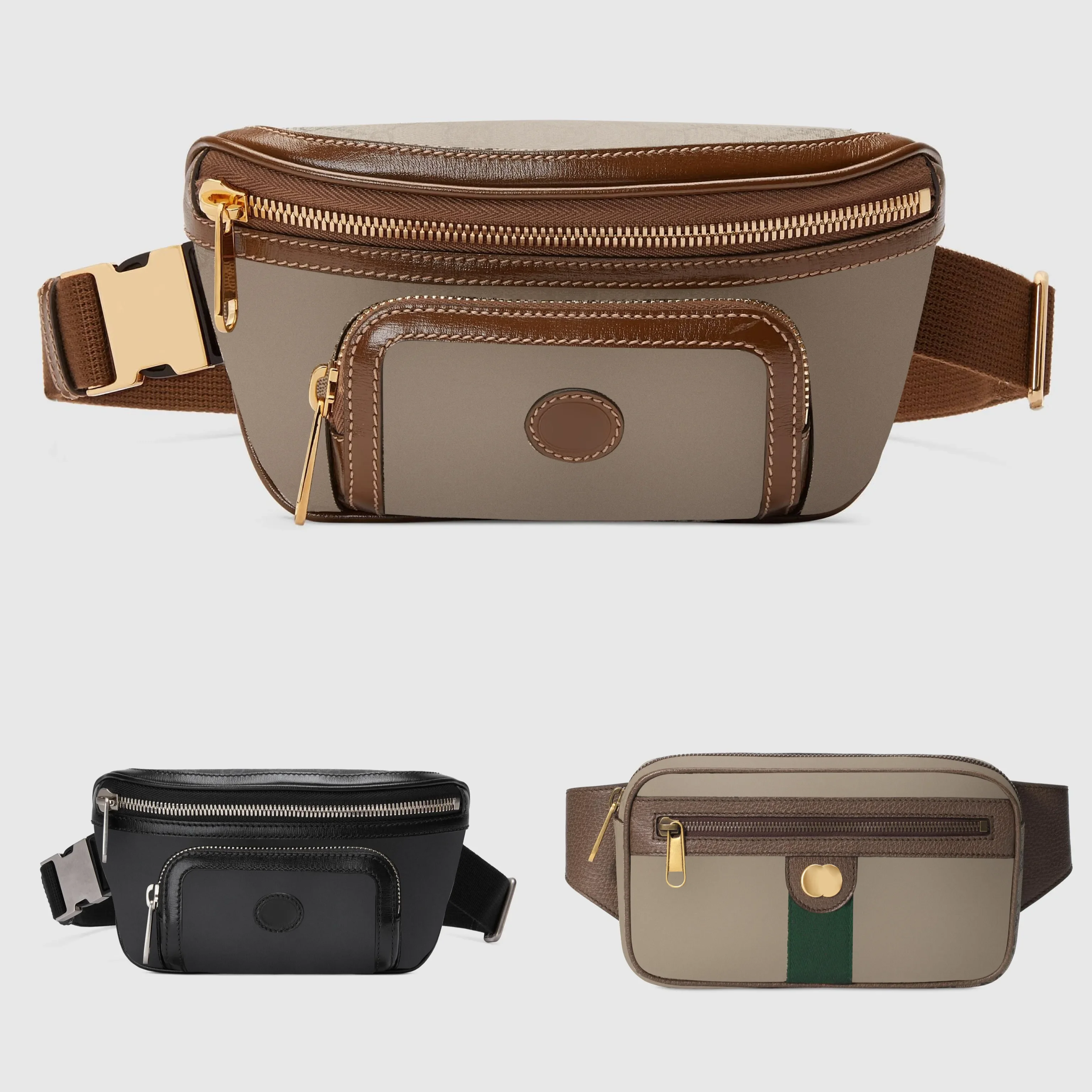 

Fashion Double G Waist Bags S Waistpacks Ophidia Retro Chest Bag Genuine Leather Fanny Packs Designers CrossBody Belt ToTe