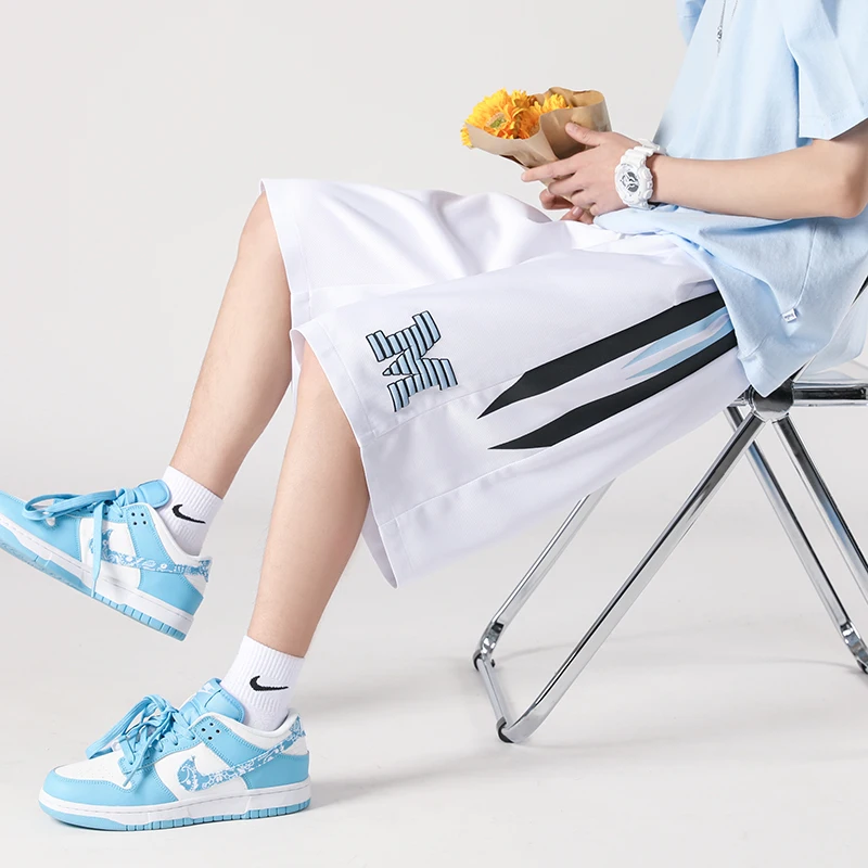 

Men's Casual Loose Shorts Hip Hop Streetwear Male Gyms Oversized Short Pants Joggers Sportswear Bottoms Bodybuilding Mens Shorts