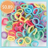 bestmay children elastic hair bands cute candy rubber bands girls lovely hair ties clips kids sweet headband hair accessories