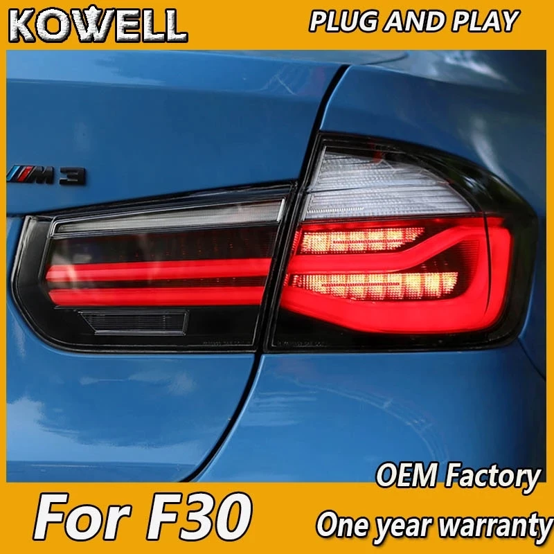

Автомобильный Стайлинг для BMW F30 задсветильник s 2013-2018 F35 BMW 3 серия задний фонарь светодиодный DRL + Динамический сигнал поворота + тормоз + задний фонарь