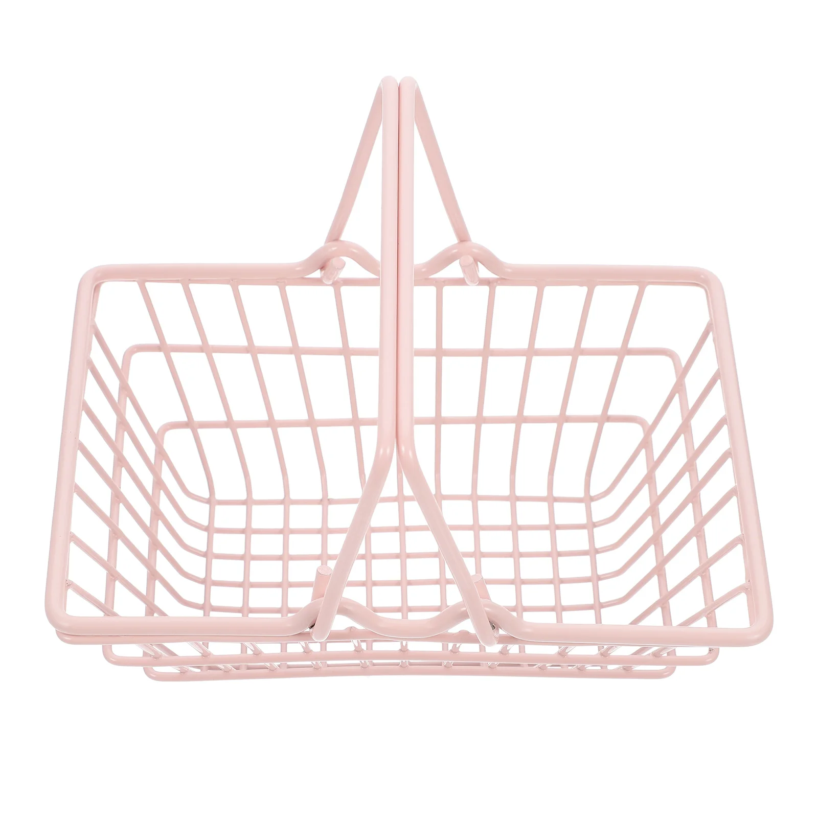 

Cart Shopping Grocery Toy Wire Supermarketmetal Organizingbaskets Model Carts Storage Toddlers Kids Playplayset Kitchen Girl