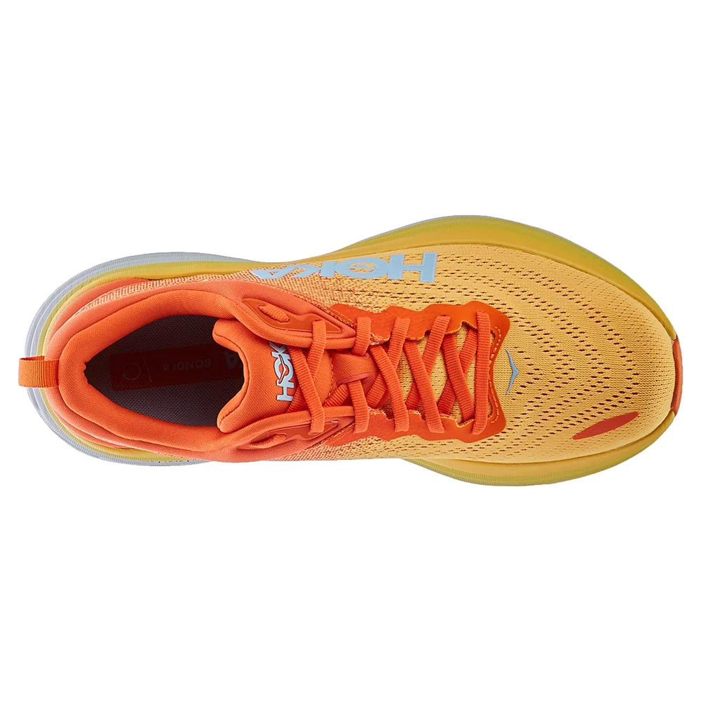 HOKA Bondi 8 Sneakers Men Athletic Running Shoes for Women Breathable Mesh Outdoor Non Slip Casual Walking Gym Male Sports Shoes