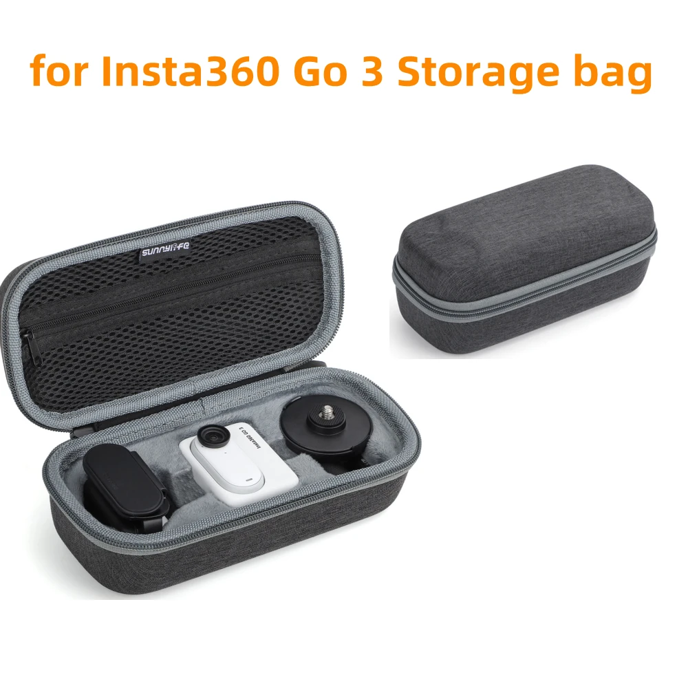 

Mini Carrying Case Handbag Hard Travel Case Organizer Protective Bags Accessories for Insta360 GO 3