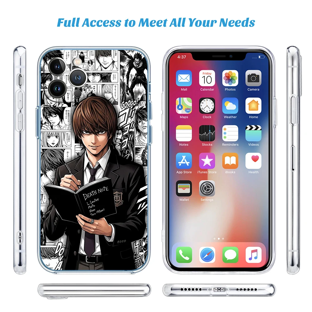 Чехол MI13 Death Note Ryuk Kira для Motorola E13 E15 E20 E22 E22I E22S E30 E32 E40 E7 E7I G Plus Power Play Stylus G22 G14 (art.: 3920db7832eb6) - 3920db7832eb6
