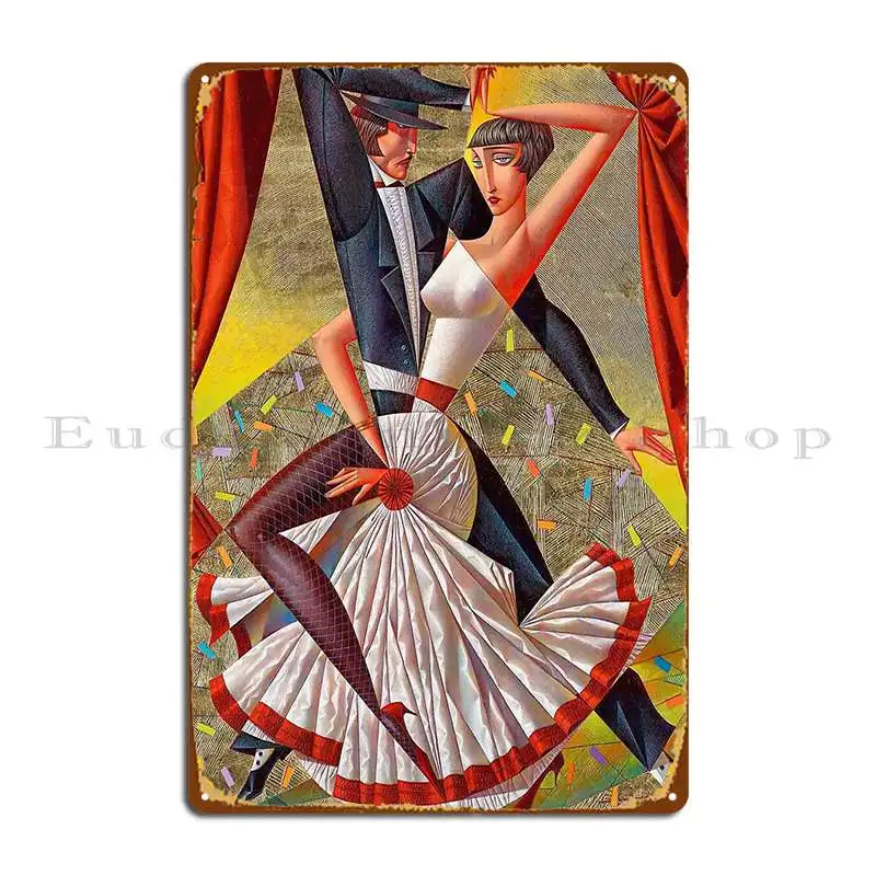 Цифровая живопись жоржей курасова кубизма для продажи металлический знак