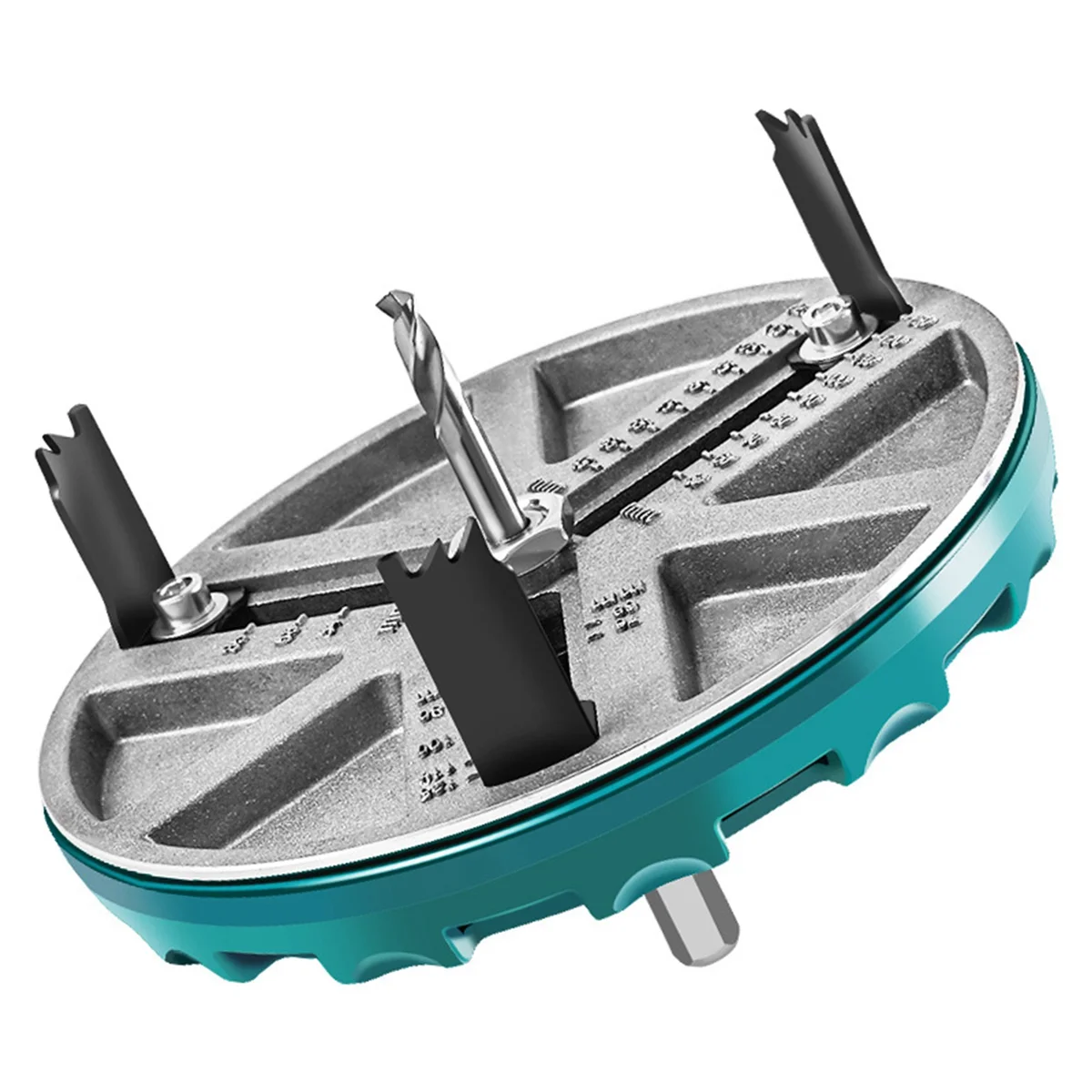 Регулируемая пила для отверстий диаметром 45-130 мм Открыватель деревообработки